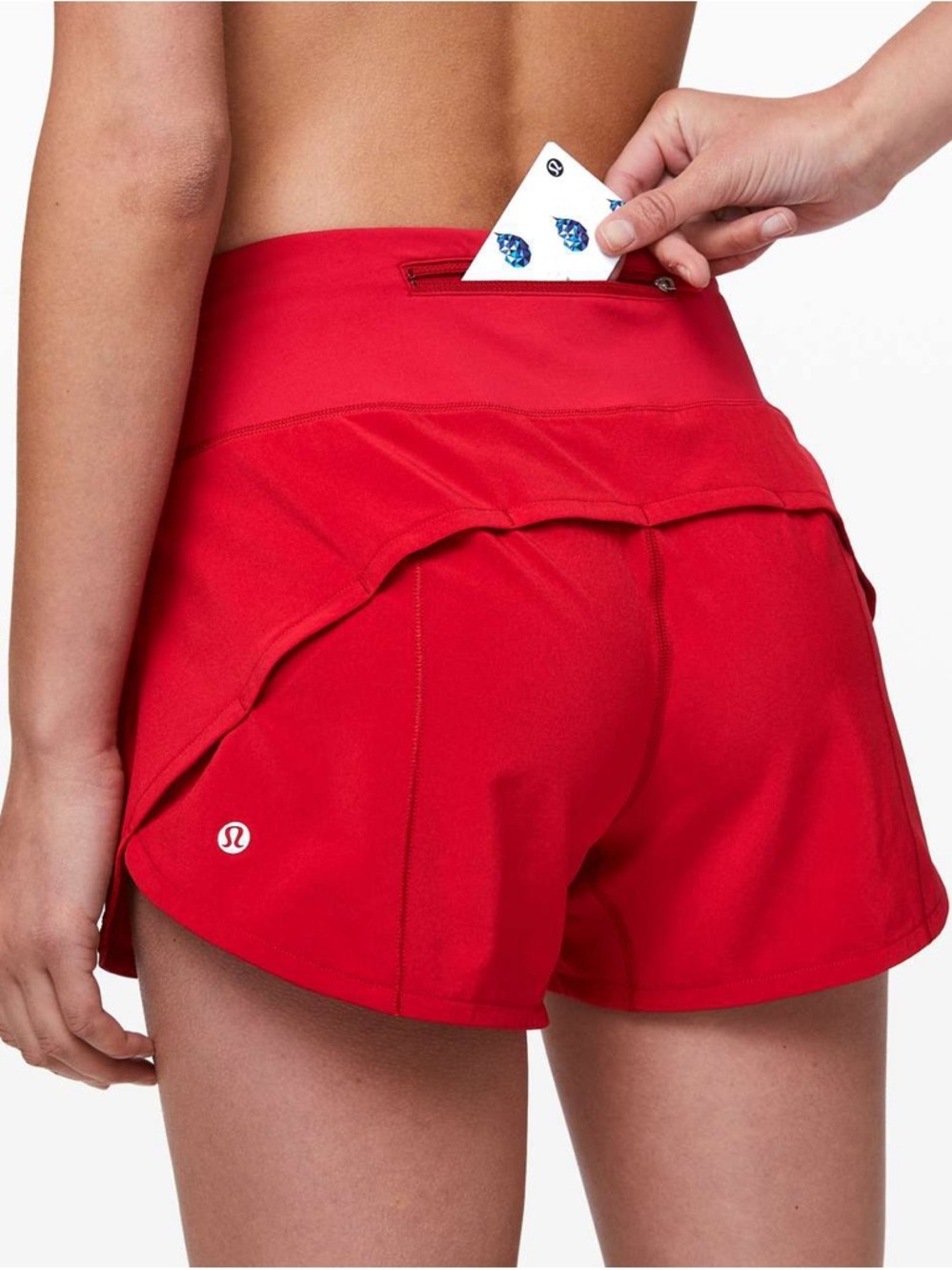 Lululemon Speed Up Short Long *4"